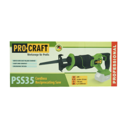 Aku pila ocaska Procraft PSS35 bez baterie a nabíječky