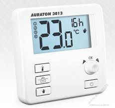 AURATON 3013 elektronický termostat s poklesem a režimem dovolené