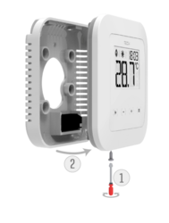 Bezdrátový dvoupolohový pokojový termostat TECH EU-295 v2