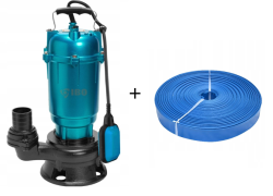 Kalové čerpadlo Magnum 1500W 30000l/h s PVC hadicí 100m