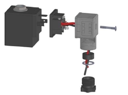 Elektromagnetický ventil  0-10bar nerez G1/2 NC HP