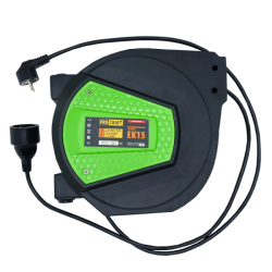 Samonavíjecí prodlužovací kabel, buben 230V EK15