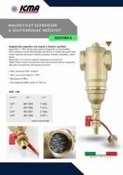 ICMA magnetický filtr 3/4" 