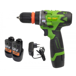 Aku vrtací šroubovák Procraft PA12DFR