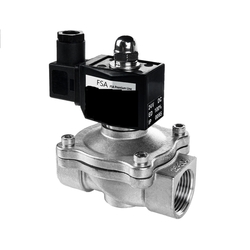 Elektromagnetický ventil  0-10bar nerez G1 12V NC F.S.A
