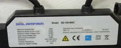 Fotovoltaický solární panel SOLARFAM 12V/150W, semi flexibilní