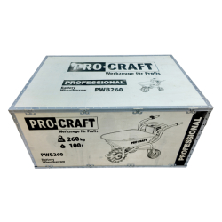 Akumulátorové kolečko Procraft PWB260 260 kg 100 l