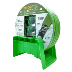 Zahradní hadice 4vrstvá 1/2" 15m PROCRAFT PR-4GH1315F