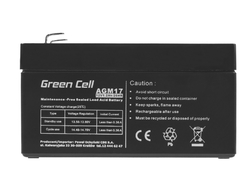 Green Cell Baterie 1,2Ah 12V AGM VRLA