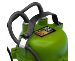 Kalové čerpadlo 750W sekací nože požární hadice 40m 10000l/h
