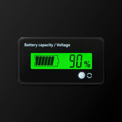 GETI GBLE-12-100D LiFePO4 baterie 12,8V/100Ah displej