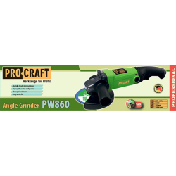 Úhlová bruska Procraft PW1200 (PW860), 125mm