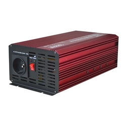 Měnič napětí CARSPA 12V/230V 1000W čistý sinus