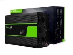 Green Cell měnič napětí 1500W - 3000W modifikovaná sínus 24V na 230V
