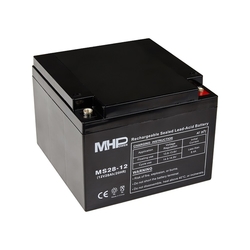 Olověný akumulátor MHPower MS28-12 12V 28Ah
