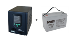 Záložní zdroj MP 1050W pro čerpadla s gelovou baterií 100Ah