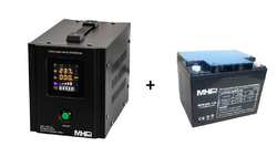 Záložní zdroj MHPower 300W pro krb a kotel s baterií 40Ah-12V