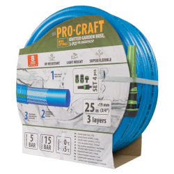 Zahradní hadice 3vrstvá 3/4" 25m PROCRAFT PR-3KGH1925F