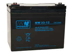 Olověná baterie MW 33-12 VRLA AGM 12V 33Ah