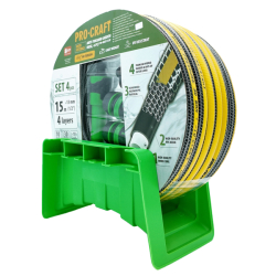 Zahradní hadice 4vrstvá 1/2" 15m PROCRAFT PR-4KAT1315F