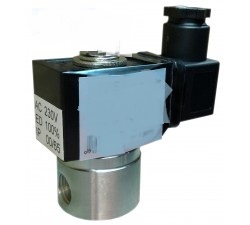 Elektromagnetický ventil  0-10bar nerez G1/4 24V NC F.S.A.
