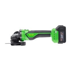 Sada aku úhlová bruska Procraft PGA22 + kotouče, baterie