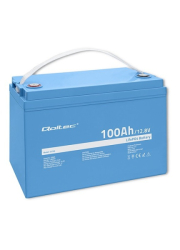 Qoltec lithium baterie LiFePO4 12,8V/100Ah 1280Wh