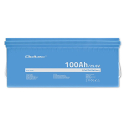 Qoltec lithium baterie LiFePO4 25,6V/100Ah 2560Wh
