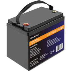 Qoltec lithium baterie LiFePO4 12,8V/150Ah 1920Wh