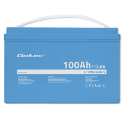 Qoltec lithium baterie LiFePO4 12,8V/100Ah 1280Wh