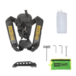 Benzínový křovinořez PROCRAFT T4350 9000 ot/min