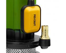 Ponorné čerpadlo výtlak 13m 15000l/h PVC hadice 30m