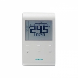 SIEMENS RDE100.1 týdenní termostat, bateriové napájení