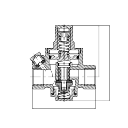 Redukční ventil IBO 3/4" - DN20