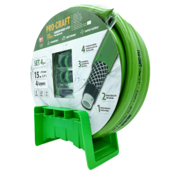 Zahradní hadice 4vrstvá 3/4" 15m PROCRAFT PR-4GH1915F