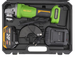 Aku úhlová bruska Procraft PWA220 8000 ot/min
