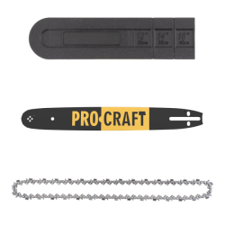 Benzínová řetězová pila PROCRAFT GS-50 3300 ot/min