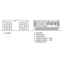 Invertor pro solární ohřev vody MPPT-3000 3,5kW PRO