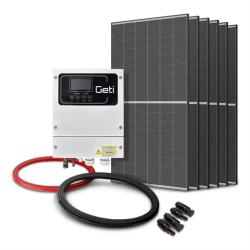 Sada pro fotovoltaický ohřev vody GETI GWH02D 2200Wp