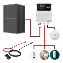 Sada pro fotovoltaický ohřev vody GETI GWH02D 3520Wp