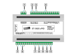 Regulátor pro krby EU-392 zPID s teplovodní vložkou 100mm