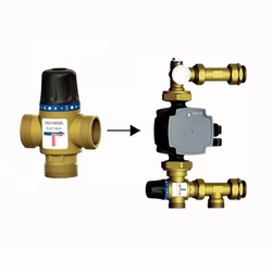 Termostatický směšovací ventil G1 20-45ºC