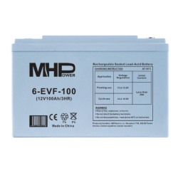 Trakční gelová baterie 12V/100Ah, Terminál T3 - M8, Deep Cycle