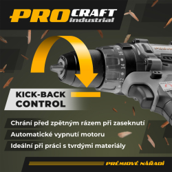 Aku šroubovák Procraft Industrial CD20A