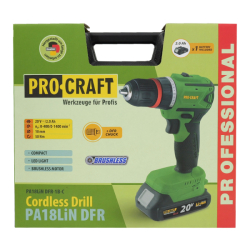 Aku šroubovák Procraft PA18LiN DFR