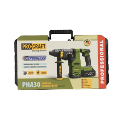 Aku vrtací kladivo Procraft PHA30 1200 ot/min