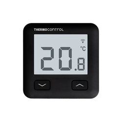 TC30 černý wifi termostat aplikace Tuya Smart