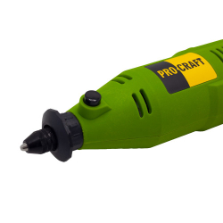 Přímá bruska Procraft PG400 + GK‑418 s příslušenstvím