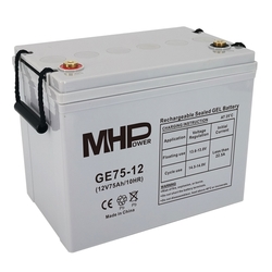 Záložní zdroj IPS600 ( 800W ) v sadě s baterií GEL 75Ah