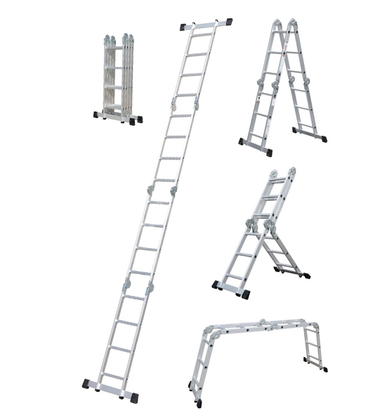 Žebřík hliníkový skládací 4x4 460cm PLA4.460 Procraft
